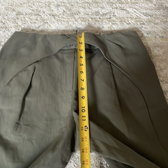 3.1 Phillip Lim Green Folded Front Pant - Picture 11 of 14